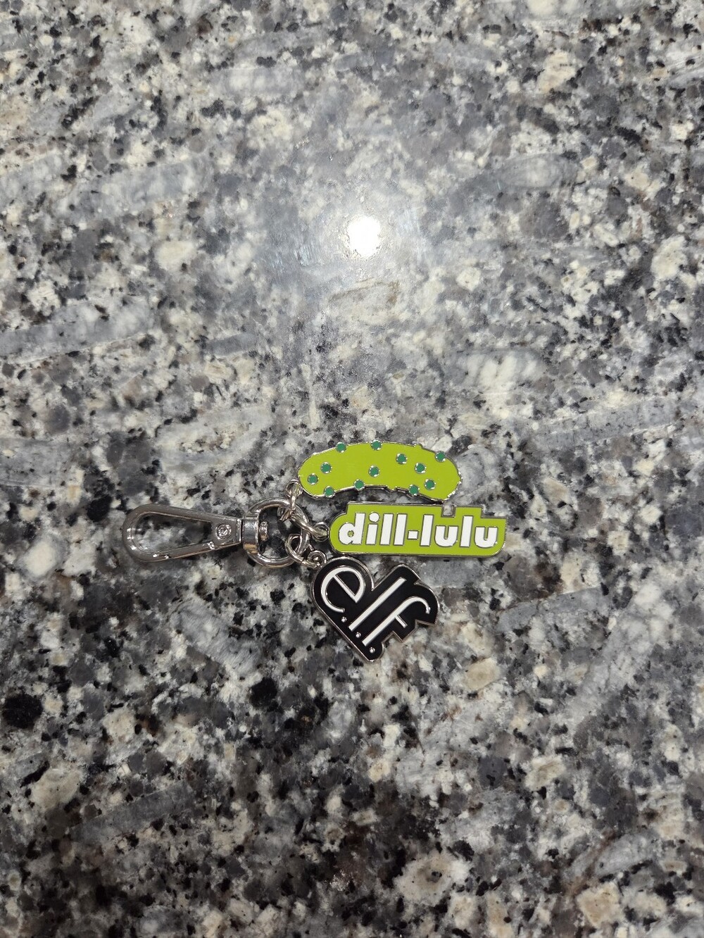 E.l.f. Pickle Keychain